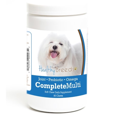 Healthy Breeds Coton de Tulear all in one Multivitamin Soft Chew, 90PK 192959009972
